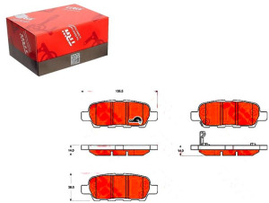 Klocki Hamulcowe Nissan Tył Qashqai Trw