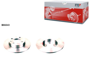 Tarcze Hamulcowe 2szt 232x9 P 4-otw Seat Arosa Cor