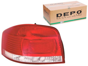Lampa (kolor Kierunkowskazu Biały Kolor Szkła Czer