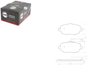 Klocki Hamulcowe Lancia Ypsilon 06-11 Przód Z Czuj