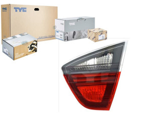 Lampa (część Wewnętrzna Kolor Szkła Czerwony/dymio
