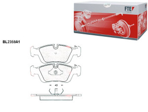Klocki Hamulcowe Bmw 3 E36 E46 Z3 E36 Z4 E85 17.8m