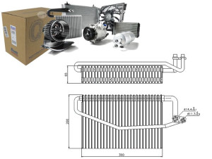 Parownik Klimatyzacji Mercedes C (cl203) C T-model