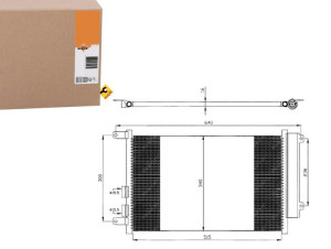 Skraplacz Klimatyzacji Alfa Alfa 147 01- Nrf