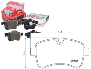 Klocki Hamulcowe Iveco Daily Iii 06- Tył Brembo