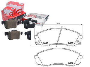 Klocki Hamulcowe Kia Carnival 06-15 Brembo