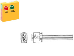 Sonda Lambda Rover 25 1.1 16v 04- Ngk