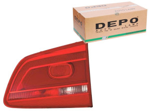 Lampa (część Wewnętrzna Kolor Szkła Czerwony) Vw T