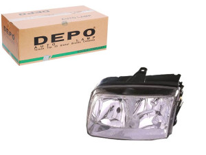 Reflektor Vw Polo H7 H1 97-01 Le Depo