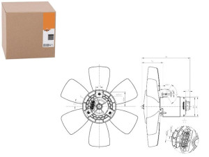 Wentylator Chłodnicy Vw Golf 2 250 80w Nrf