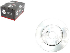 Tarcze Hamulcowe 2szt Smart Fortwo 07- Przód A.b.s
