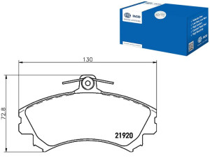 Klocki Hamulcowe Hella Pagid 4605a734 Mfr97717 Mr9