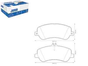 Klocki Hamulcowe Ceramiczne Mercedes Glk (x204) 2.