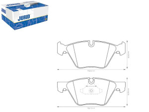 Klocki Hamulcowe Ceramiczne Bmw 1 (e81) 1 (e82) 1