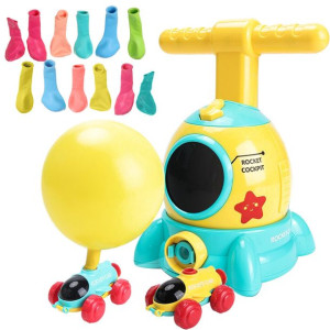 Samochód Aerodynamiczny Wyrzutnia + Pompka Balony
