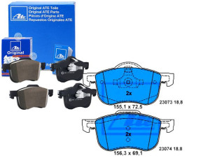Klocki Hamulcowe Volvo Przód S60 S80 V70 Xc70 2,0-