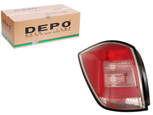 Lampa (kolor Kierunkowskazu Biały Kolor Szkła Czer