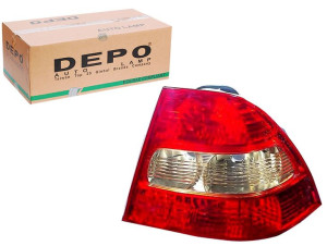 Lampa (kolor Szkła Czerwony) Toyota Corolla E12 Se