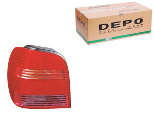 Lampa (kolor Kierunkowskazu Czerwony Kolor Szkła C