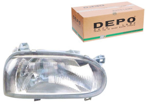 Reflektor Vw Golf Iii H4 91-99 Pr Depo