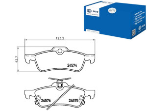 Klocki Hamulcowe Hella Pagid 044660d010 37579 Pad1
