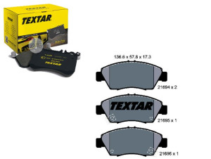 Klocki Hamulcowe Honda Przód Civic 94- 01- Crx 92-