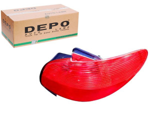Lampa (kolor Kierunkowskazu Czerwony Kolor Szkła C