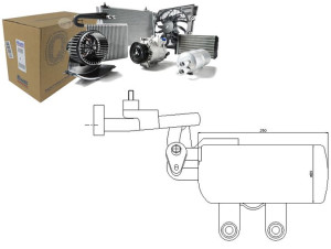 Osuszacz Klimatyzacji Volvo C30 C70 Ii S40 Ii V50