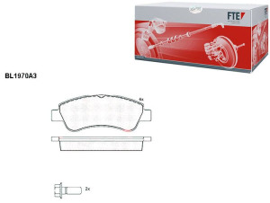 Klocki Hamulcowe Citroen C2 C3 C-elysee C4 Ds3 19m