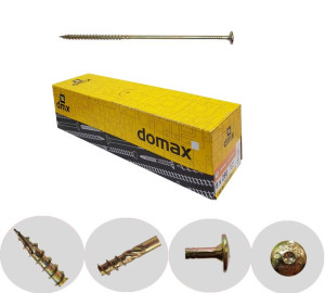 Wkręty ciesielskie, konstrukcyjne do drewna talerzykowe 10 x 120 mm torx