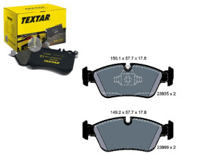 Klocki Hamulcowe Bmw Przód E81 90 91 Textar