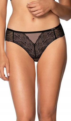 Majtki brazyliany Lidia czarne Nipplex XL