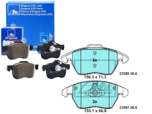 Klocki Hamulcowe Ceramiczne Audi A1 Seat Ibiza Iv