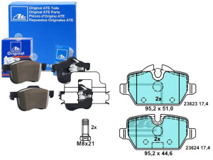 Klocki Hamulcowe Ceramiczne Bmw 1 (e81) 1 (e87) 3