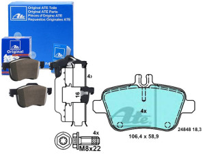 Klocki Hamulcowe Ceramiczne Mercedes A (w176) B (w