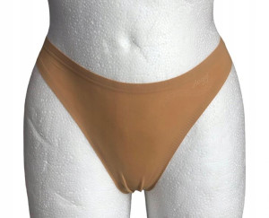 Majtki damskie Sloggi Zero One Tanga Beżowe XS