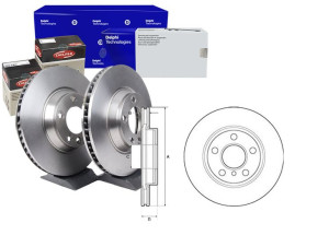 Tarcze Hamulcowe 2szt Bmw 2 (f45) Mini (f55) (f56)