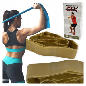 Taśma Do Ćwiczeń Thera Band Fitness Mocny Opór 2m