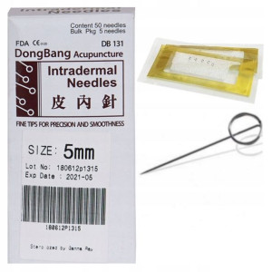 Igły Do Akupunktury Intradermalne 0,12x5mm 50 Szt