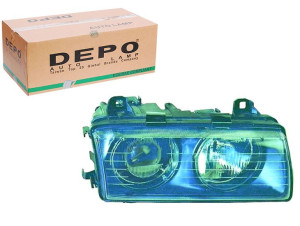 Reflektor (h1 Kolor Wkładu: Czarny) Bmw 3 E36 09.9