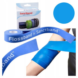 Taśma kompresyjna guma FLOSS BAND SanctBand 2,5cm