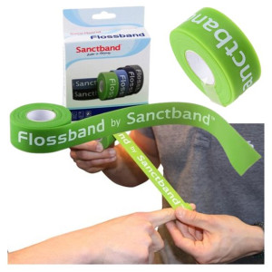 Guma Taśma Floss Band Do Flossingu 2,5cm Sanctband