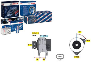 Alternator Iveco Daily 00- Bosch