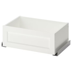 IKEA KOMPLEMENT Szuflada front ramiak biały 50x35 cm