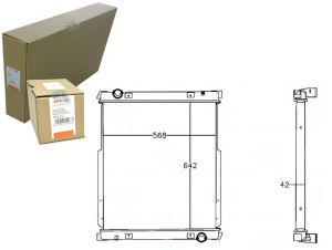 Chłodnica Silnika Behr Hella 500361629 400038n Iv2
