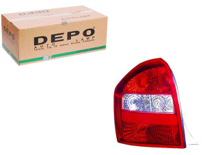 Lampa (kolor Kierunkowskazu Biały Kolor Szkła Czer