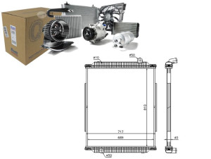 Chłodnica Silnika Rvi Premium Premium 2 Dxi7-midr0