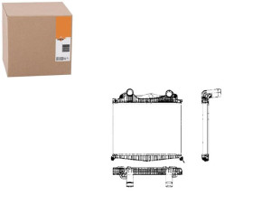 Intercooler (wloty Do Góry) Man Tga Tgs D0836lf41-