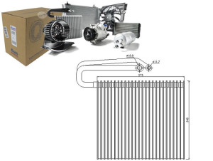 Parownik Klimatyzacji Cadillac Bls Fiat Croma Opel