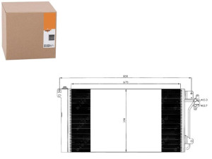 Skraplacz Klimatyzacji Vw T5 1,9 2,5tdi Nrf